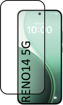 NEXZONE Edge To Edge Tempered Glass for OPPO Reno14 5G, OPPO Reno 14 5G(Pack of 1)
