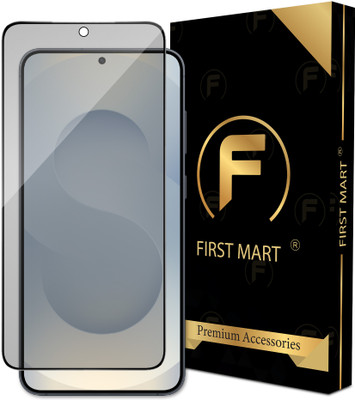 FIRST MART Edge To Edge Tempered Glass for Samsung Galaxy S25 5G, Samsung Galaxy S25, Samsung S25 5G, Samsung S25, Matte Finish Glass(Pack of 1)