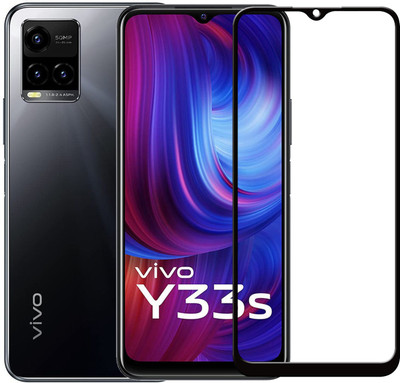 Gorilla Glass Edge To Edge Tempered Glass for VIVO Y33S(Pack of 1)