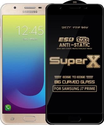 Qyist Edge To Edge Tempered Glass for Samsung Galaxy J7 Prime(Pack of 1)