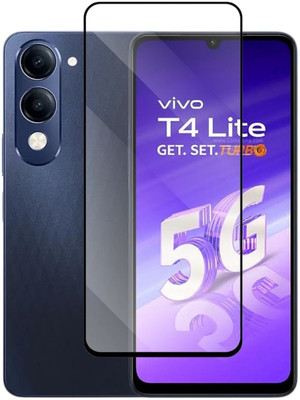Flipkart SmartBuy Edge To Edge Tempered Glass for Vivo T4 Lite 5G(Pack of 1)