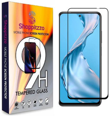 Shoppitzzo Edge To Edge Tempered Glass for SAMSUNG Galaxy Note 10 Lite/Temepered Glass/9H/11D/Edge to Edge(Pack of 1)