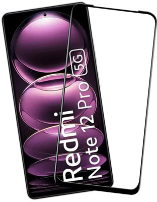 EITANSHA CREATION Edge To Edge Tempered Glass for Redmi Note 12 Pro, Redmi Note 12 Pro Plus, Redmi Note 12 Discovery, Redmi Note 12 Turbo, POCO F5, POCO X5 Pro(Pack of 1)