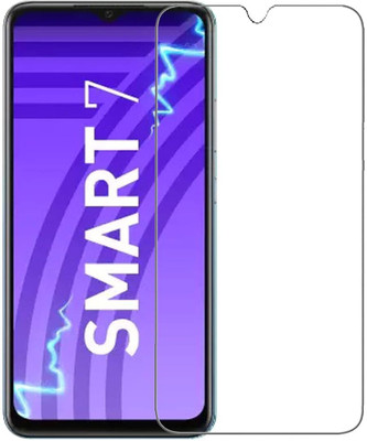 iCopertina Edge To Edge Tempered Glass for INFINIX SMART 7(Pack of 1)