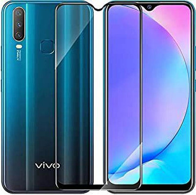 universaldrag Edge To Edge Tempered Glass for Vivo Y17 + (Vivo 1902)(Pack of 1)