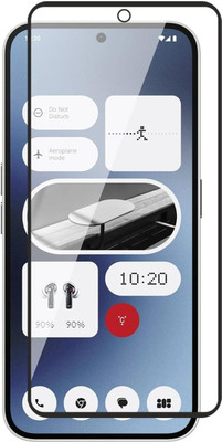 LIKEDESIGN Edge To Edge Tempered Glass for Nothing Phone (2a) Plus 5G(Pack of 1)