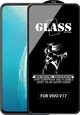 Qyist Edge To Edge Tempered Glass for VIVO V17(Pack of 1)