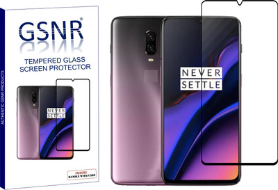 gsnr Edge To Edge Tempered Glass for OnePlus 6T(Pack of 1)