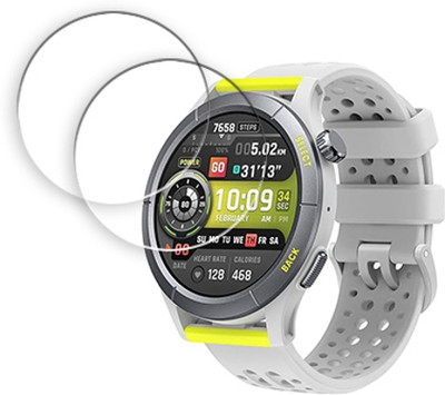 SOMTONE Edge To Edge Tempered Glass for Amazfit Cheetah Smart Watch 1.39 inch SMARTWATCH SCREEN GUARD(Pack of 2)
