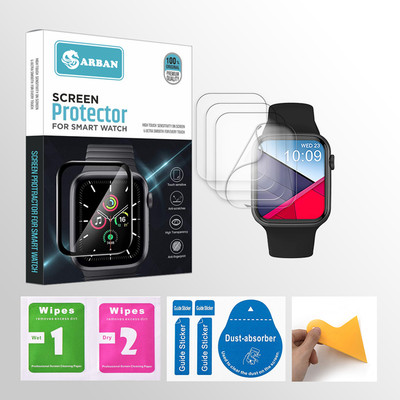ARBAN Edge To Edge Tempered Glass for crossbeats Ignite S3 Max 1.85 inch Smartwatch 4 PROTECTOR + 4 WIPES + 4 DUST REMOVAL STICKER + 1 WIPER(Pack of 4) ARBAN Edge To Edge Tempered Glass for crossbeats Ignite S3 Max 1.85 inch Smartwatch 4 PROTECTOR + 4 WIPES + 4 DUST REMOVAL STICKER + 1 WIPER(Pack of 4)