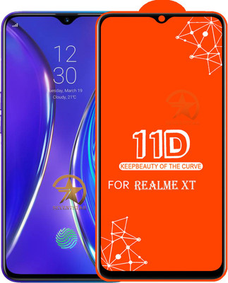 SEVEN7STAR Edge To Edge Tempered Glass for Realme XT(Pack of 1)