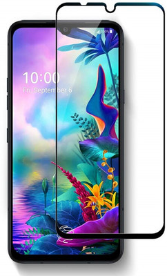 FITSMART Edge To Edge Tempered Glass for LG G8X ThinQ(Pack of 1)