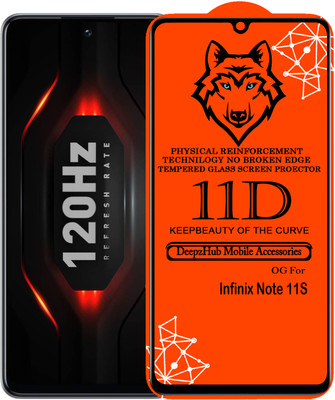 CRodible Edge To Edge Tempered Glass for Infinix Note 11s(Pack of 1)