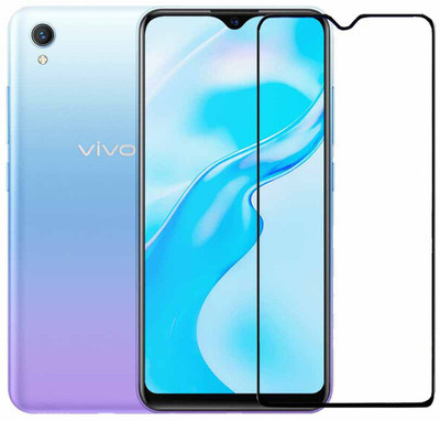 Expromium Edge To Edge Tempered Glass for Vivo Y1s(Pack of 1)