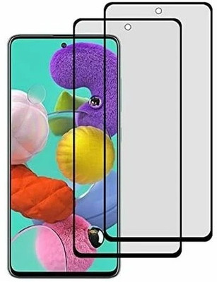 NaturalBuy Edge To Edge Tempered Glass for Samsung Galaxy A51-| / Tempered Glass | Screen Protector Full HD Quality Tempered Glass Anti-Scratch Edge to Edge Coverage with Easy Installation Kit (Black) |(Pack of 2) NaturalBuy Edge To Edge Tempered Glass for Samsung Galaxy A51-| / Tempered Glass | Screen Protector Full HD Quality Tempered Glass Anti-Scratch Edge to Edge Coverage with Easy Installation Kit (Black) |(Pack of 2)