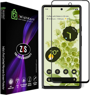 iWishKart Edge To Edge Tempered Glass for Google Pixel 6a, Google Pixel 6a 5G(Pack of 1)