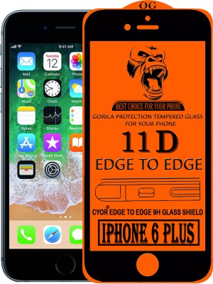 CYOR Edge To Edge Tempered Glass for Apple iPhone 6 Plus(Pack of 1)