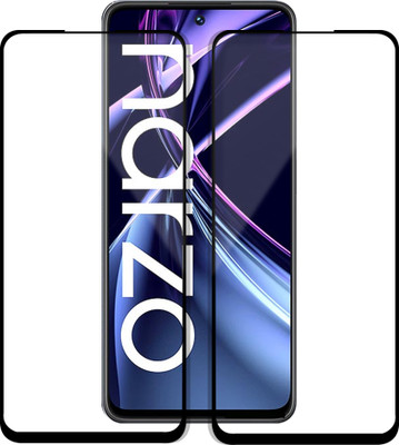 Knotyy Edge To Edge Tempered Glass for realme Narzo N55(Pack of 2)