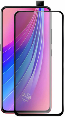 YCHROZE Edge To Edge Tempered Glass for Vivo V15 Pro, Vivo X27, MI 9T, Mi K20, Mi K20 Pro, POCO F2(Pack of 1)