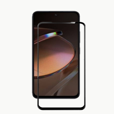 AKSHUD Edge To Edge Tempered Glass for REDMI 12 4G, REDMI 12 5G(Pack of 1)