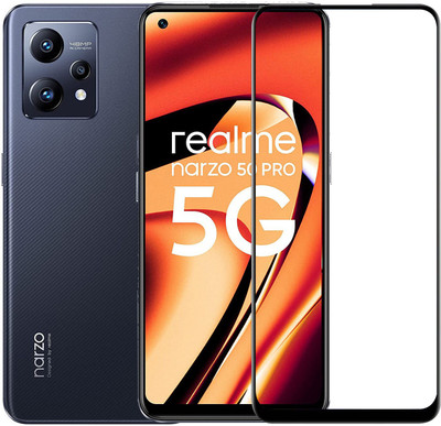 SEVEN7STAR Edge To Edge Tempered Glass for Realme Narzo 50 Pro 5G(Pack of 1)
