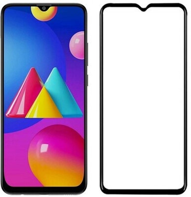 AV Edge To Edge Tempered Glass for Samsung Galaxy M42(Pack of 1)