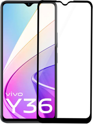 RCHJV Edge To Edge Tempered Glass for vivo Y36(Pack of 1)