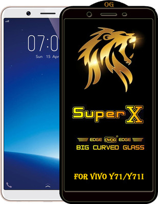PFOAM Edge To Edge Tempered Glass for VIVO Y71(Pack of 1)