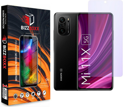 BizzBoxx Edge To Edge Tempered Glass for Xiaomi Mi 11X 5G, Mi 11X Pro 5G, Poco F3, MI 11i(Pack of 1)