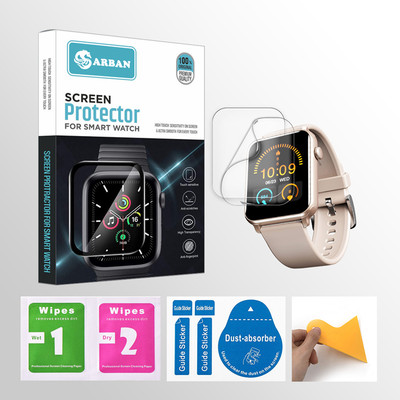 20SKY Impossible Screen Guard for boAt Wave Call 1.69 inch Smartwatch(Pack of 2)