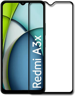 SNMART Edge To Edge Tempered Glass for Poco C61, Redmi A3, Redmi A3x(Pack of 1)