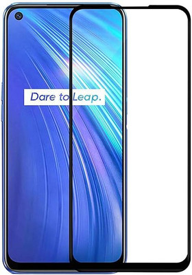 iCopertina Edge To Edge Tempered Glass for REALME 6(Pack of 1)