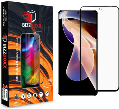 BizzBoxx Edge To Edge Tempered Glass for Xiaomi 11T Pro 5G, Xiaomi 11T 5G(Pack of 1)
