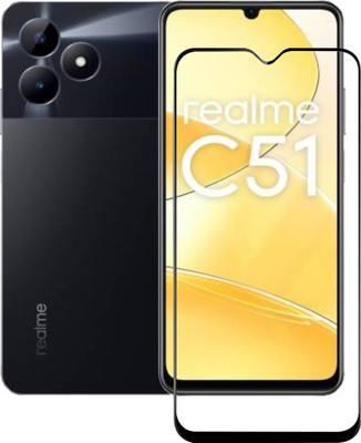 BRENZZ Tempered Glass Guard for realme C51(Pack of 1)