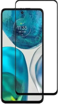 DMJHP Edge To Edge Tempered Glass for Motorola G72(Pack of 1)