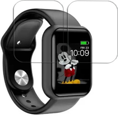 SOMTONE Edge To Edge Tempered Glass for KJ18 IP67 Waterproof Smart Watch SMARTWATCH SCREEN GUARD(Pack of 2)