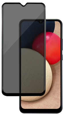 HUPSHY Edge To Edge Tempered Glass for SAMSUNG Galaxy M02S(Pack of 1)