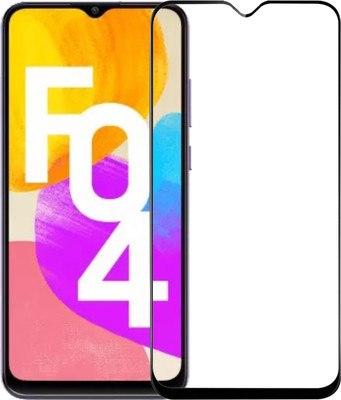 Chronic Edge To Edge Tempered Glass for SAMSUNG Galaxy F04, SAMSUNG F04(Pack of 1)