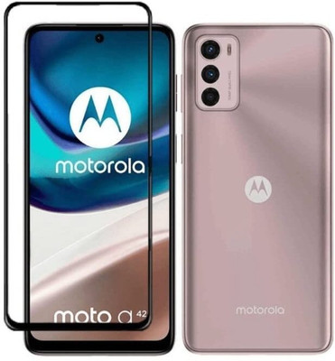 Gorilla Glass Edge To Edge Tempered Glass for Motorola G42, Moto-G42(Pack of 1)