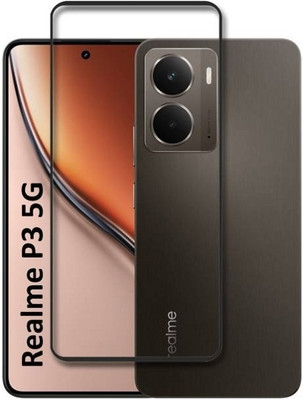 BRENZZ Edge To Edge Tempered Glass for realme P3 5G(Pack of 1)