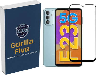 GORILLA FIVE Tempered Glass Guard for Samsung-Galaxy F23 5G,(Pack of 1)