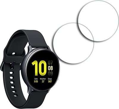 SOMTONE Edge To Edge Tempered Glass for Fast Active 2 Watch Men Women 44 mm SCREEN GUARD(Pack of 2)