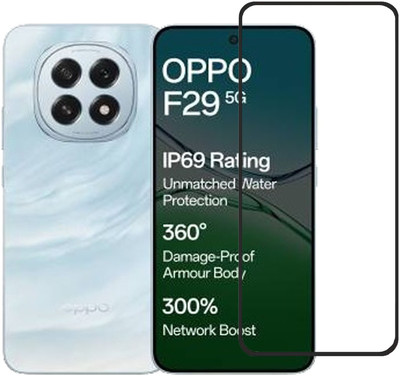 Flipkart SmartBuy Edge To Edge Tempered Glass for Oppo F29 5G(Pack of 1)