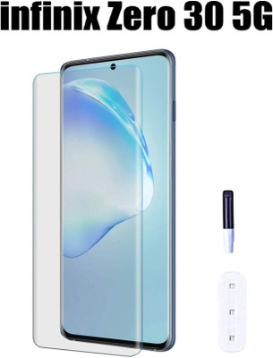 O2MG Edge To Edge Tempered Glass for Infinix Zero 30 5G, Infinix Zero 30(Pack of 1)