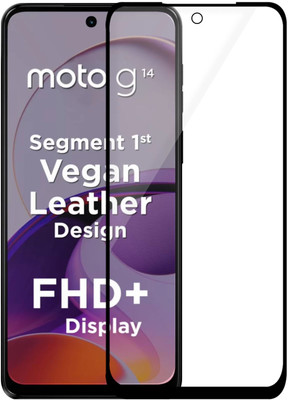 Flipkart SmartBuy Edge To Edge Tempered Glass for MOTOROLA g14, MOTO g14(Pack of 1)