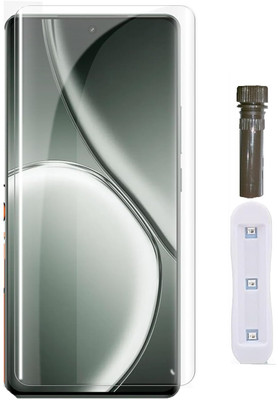 O2MG Edge To Edge Tempered Glass for realme GT 6T 5G, realme GT 6T(Pack of 1)
