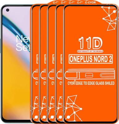 CYOR Edge To Edge Tempered Glass for OPPO F9 Pro(Pack of 5)