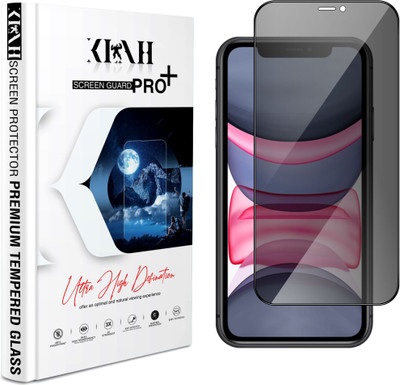 KLAH Edge To Edge Tempered Glass for Apple iPhone 11(Pack of 1)