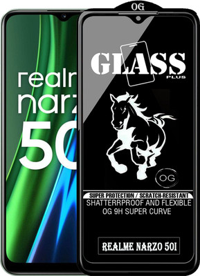 Rofix star Edge To Edge Tempered Glass for REALME NARZO 50I(Pack of 1)