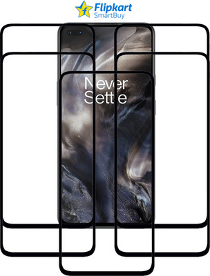 Flipkart SmartBuy Edge To Edge Tempered Glass for ONEPLUS NORD(Pack of 5)